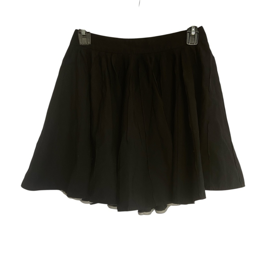 Alice + Olivia Black Mini Skirt